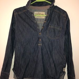 Life is good denim shirt